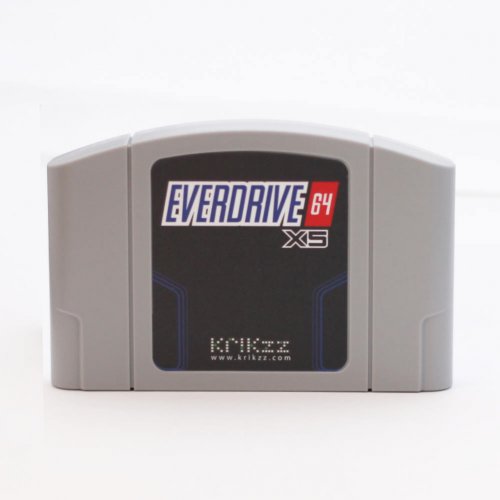 Everdrive 64 X5 (Cartridge Form) With Shell - Retrotowers.co.uk