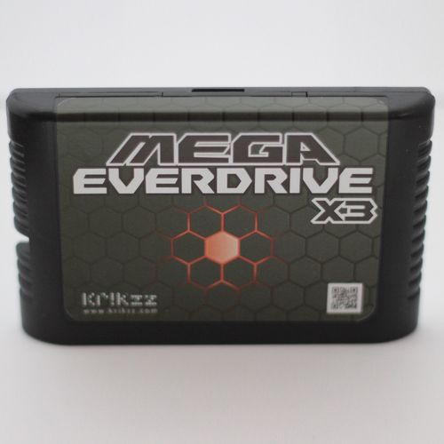 Mega EverDrive X3 looking at it from above and in front