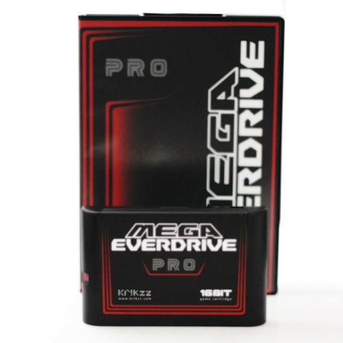 Mega EverDrive PRO cart in front of the box