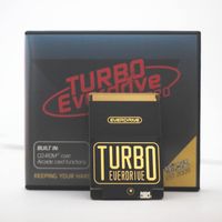 Turbo EverDrive PRO in front of the box